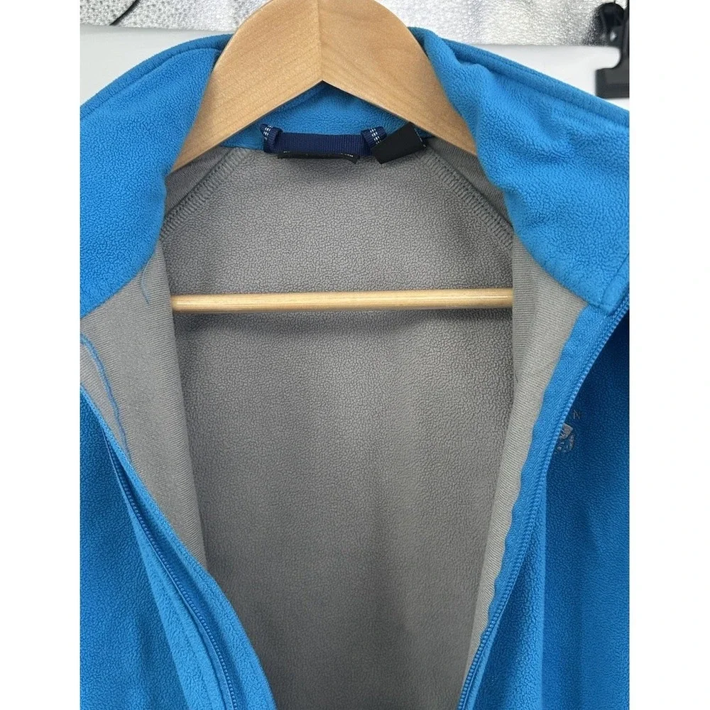 Mountain Hardwear WOMEN'S MOUNTAIN MONKEY TECH Fill Zip‎ Jacket Medium Blue